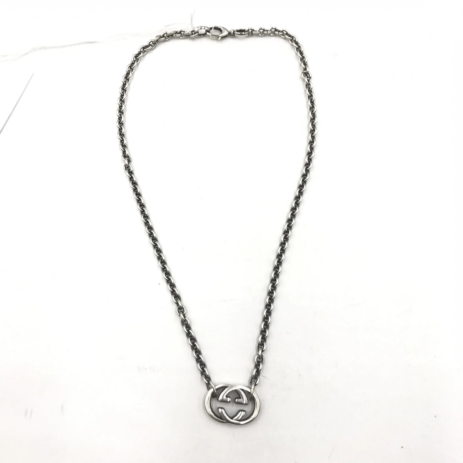 Collana Gucci ad incastro in argento 925