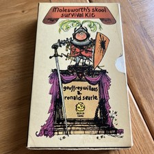 Molesworth's Skool Survival Kit by Geoffrey Willans Books x 3 with Case 1970s 