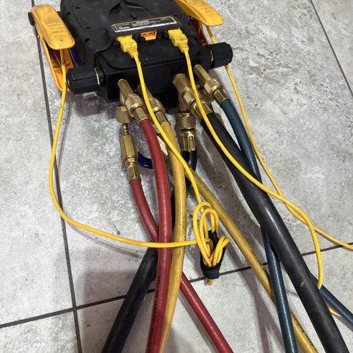 FIELDPIECE SM480V COLLETTORE REFRIGERANTE DIGITALE SMAN WIRELESS 4 PORTE + CALIBRO MICRON - Foto 10 di 17