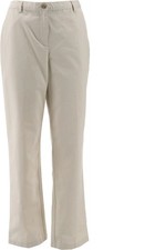 Lands' End Fit 3 Chino Straight Leg Slacks Pants 7 Day Size 8 Inseam 33 Tall