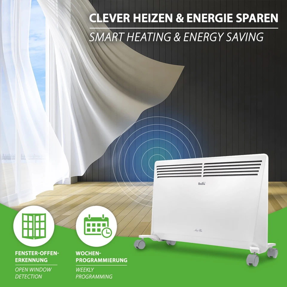 Konvektor Konvektorheizung Heizung Elektroheizung Heizer Heizstrahler Elektro - Bild 4 von 4