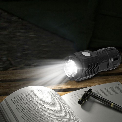 1-10er Pack Superhelle LED Taschenlampe Taktische Wiederaufladbare LED Arbeitsleuchten Taschenlampe - Bild 13 von 15