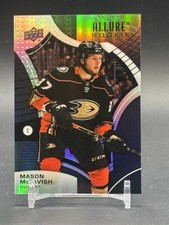 2021-22 Upper Deck Allure - Rookies Mason McTavish #108 Black Rainbow RC Ducks