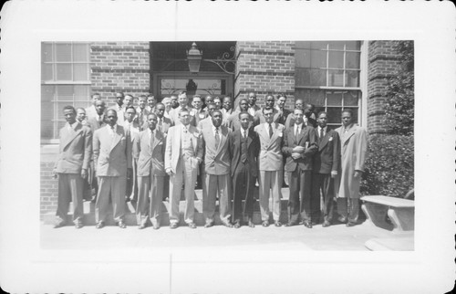 1950 Delegierte der Interseminarkonferenz Südostregion Atlanta Georgia - Bild 2 von 4