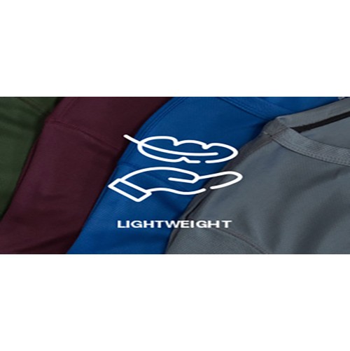 Real Essentials Girls XL Dry Fit Crew Neck Long Sleeve T-Shirt 4 Pack thumbnail 9