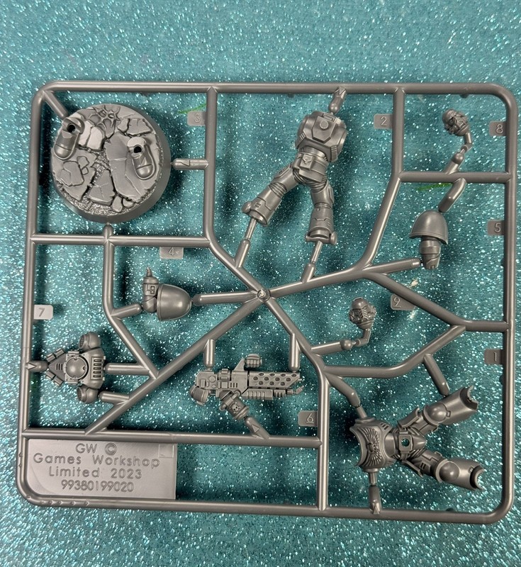 Infernus Space Marine Single Demo Warhammer 40k Games Workshop New On Sprue NOS