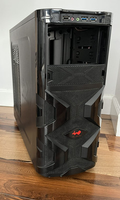 IN WIN MANA136 V 2.0 SECC Black Steel ATX Mid Tower Computer Case