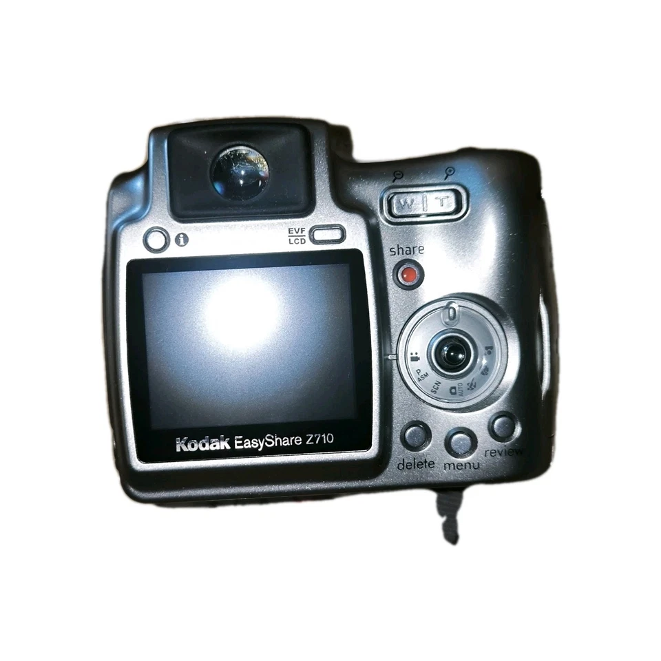 Kodak EasyShare Z710 7.1MP Digital Camera - Silber 10x Optical Zoom OVP - Bild 3 von 4