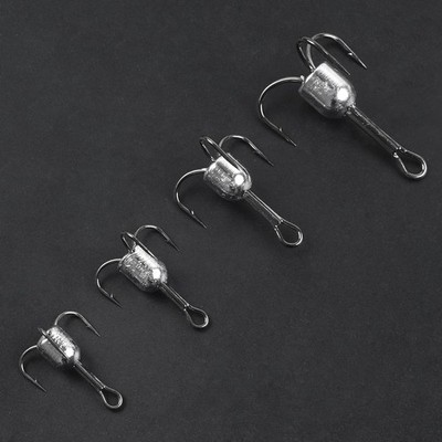 Snagging Hooks Snagging Weighted Treble Hooks5pcs/Pack Treble