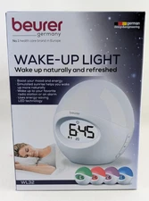 Beurer Wake Up Light Alarm Clock WL32 With Sunlight Simulation