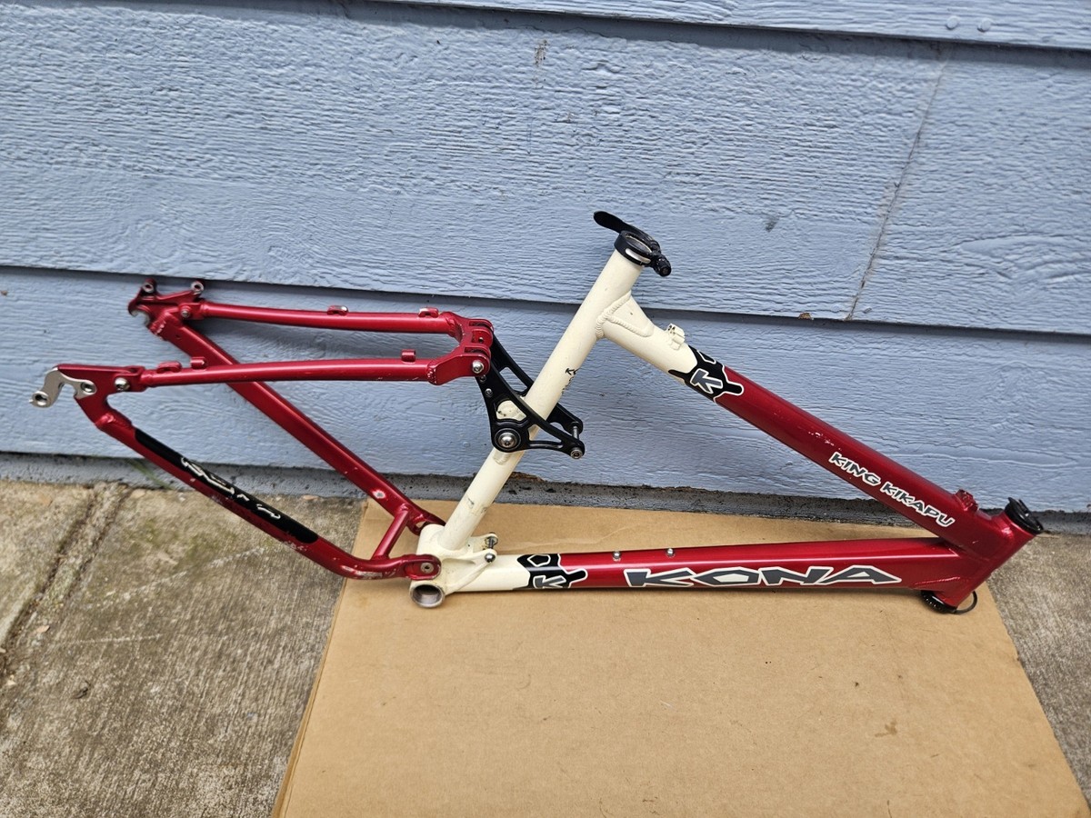 2006 Kona King Kikapu Full Suspension Mountain Bike Frame Aluminum