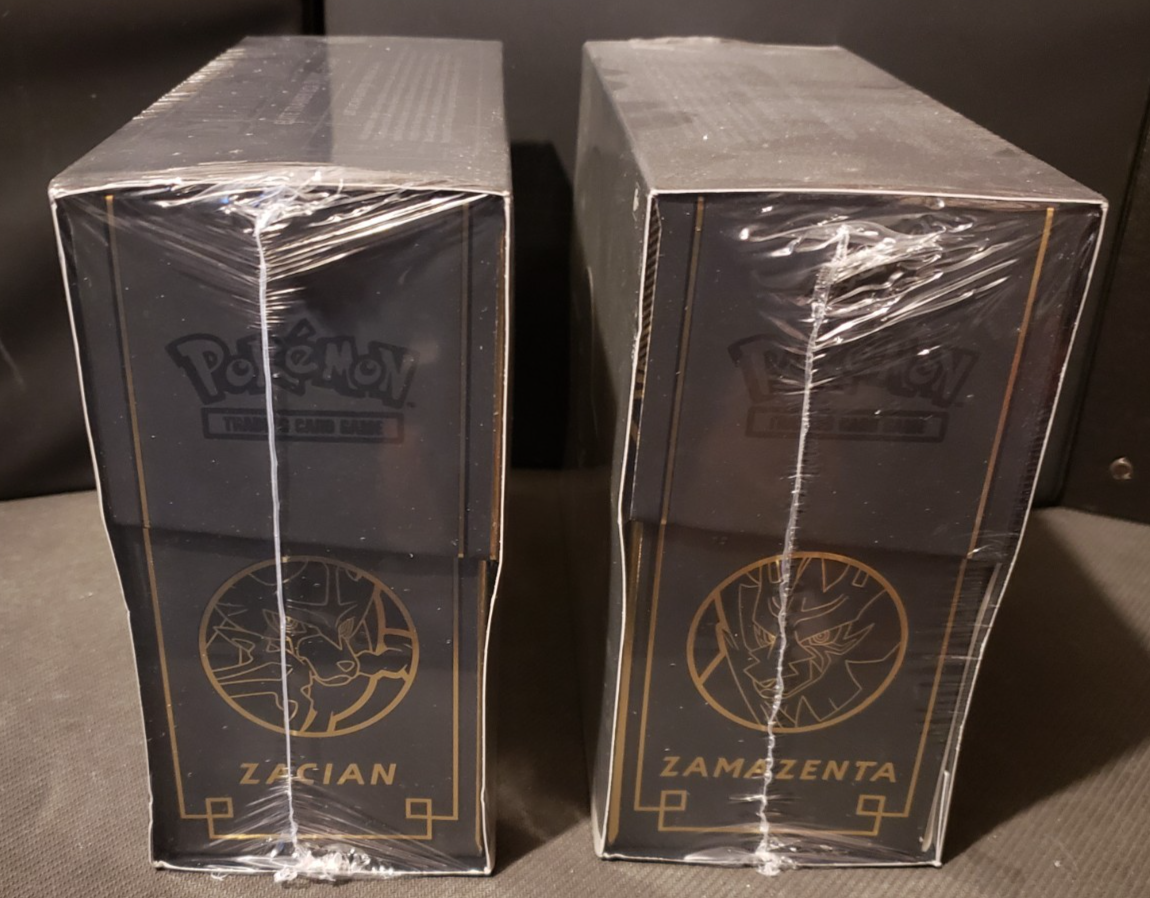 POKEMON ZACIAN & ZAMAZENTA ELITE TRAINER BOX PLUS FACTORY SEALED
