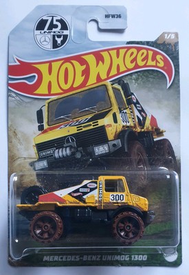 Hot Wheels Mercedes-Benz Unimog 1300 Mud Runners 2022 neu