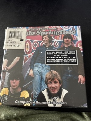 BUFFALO SPRINGFIELD What's That Sound? 5 CD Box RHINO Complete Albums Collection