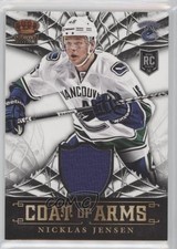2013-14 Panini Crown Royale Coat of Arms Materials Nicklas Jensen #CA-NJ 2d8