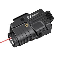 800 Lumens Pistol Light Laser Combo Rechargeable, Compact Pistol Flashlight w...