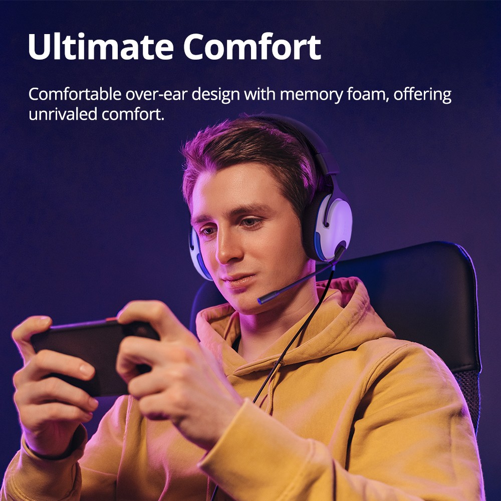 Auriculares gaming con cable Tronsmart G10 para PC, PS5, PS4, Nintendo Switch, imagen 5