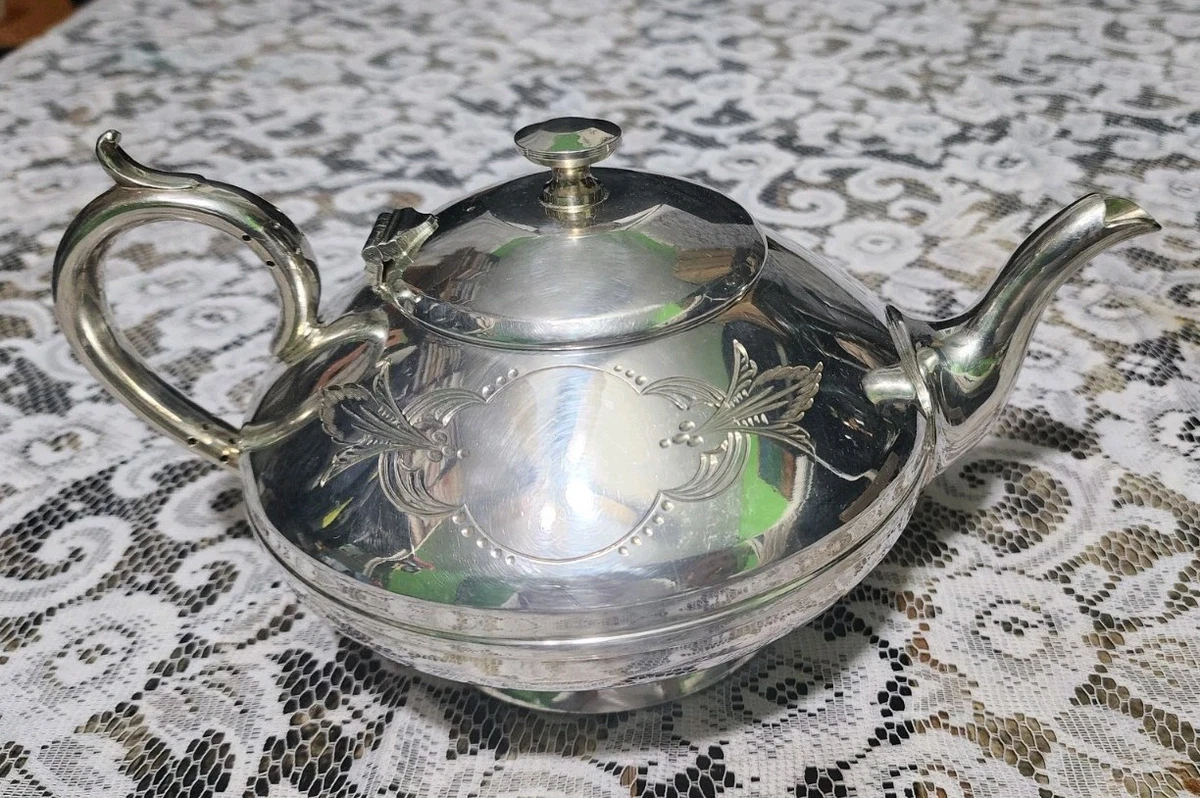 Antique US Silver-Plated Teapots, Coffee James Dixons&Sons for