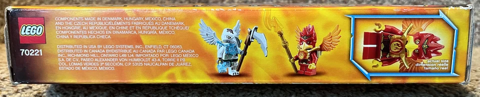 NIB Lego 70221 Flinx’s Ultimate Phoenix - Sealed - minor box wear - Image 3 of 4