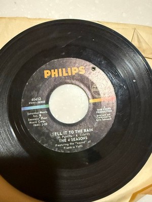 The 4 Seasons - Tell It To The Rain 7'' Vinyl Single