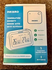 Inkbird Temperature Humidity Sensor with Wi-Fi Gateway 3 Pack