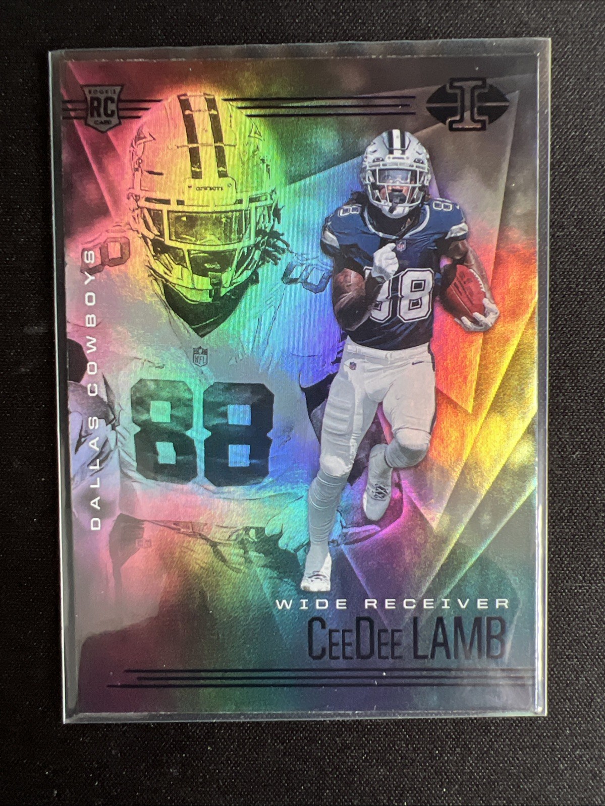 CeeDee Lamb 2020 Panini Illusions Base Rookie #18 Dallas Cowboys RC