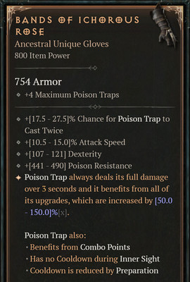   DIABLO 4 IV ALL UNIQUES ITEMS GA 800 SEASON 12 SEASON OF SLAUGHTER PC PS XBOX