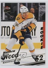 2025-26 Upper Deck Fleer Ultra Rookies Gold 54/250 Matthew Wood #179 1t90