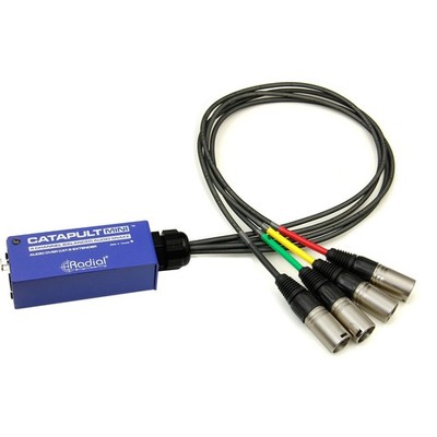 Radial Engineering Catapult MINI RX Cat 5 Audio Snake Module w/ XLR-M Connectors