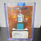 Panini 2023-24 Obsidian Amari Bailey Orange Flood /75 RC MEM AUTO Hornets