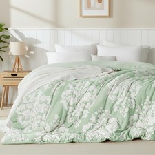 Exclusivo Mezcla 7.5 Tog Luxury Fuzzy King Size (220x230cm), Sage Green 