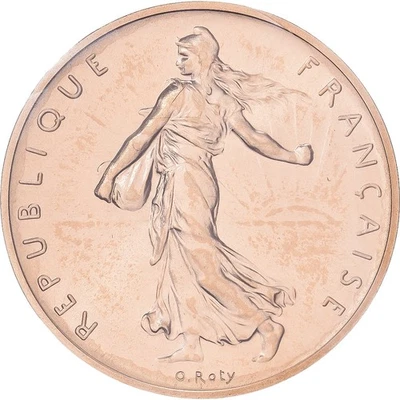 France, 1 Franc, 1972, MDP, Piéfort, Or, FDC, Gadoury:474P, KM:P454 - Photo 1/2