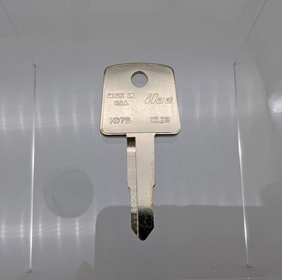 10x Ilco X138 / HD75 Key Blanks fits Some Honda Kymco Motorcycles Nickel Plated