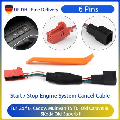 Auto Stop Start Kabel Motor Eliminator Canceller Plug Für VW Golf 6 T5 T6 Caddy