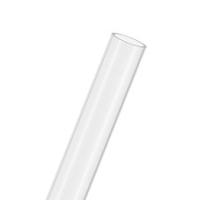 1Pcs 305mm Clear Rigid Acrylic Pipe, 29x35mm Plastic Round Tube Cooling System