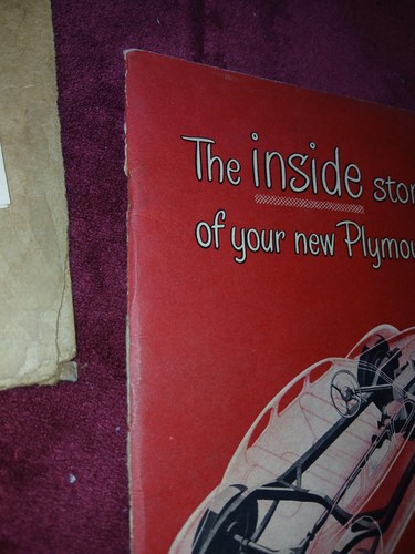 1940s The Inside Story Or Your New Plymouth - Picture 10 of 17