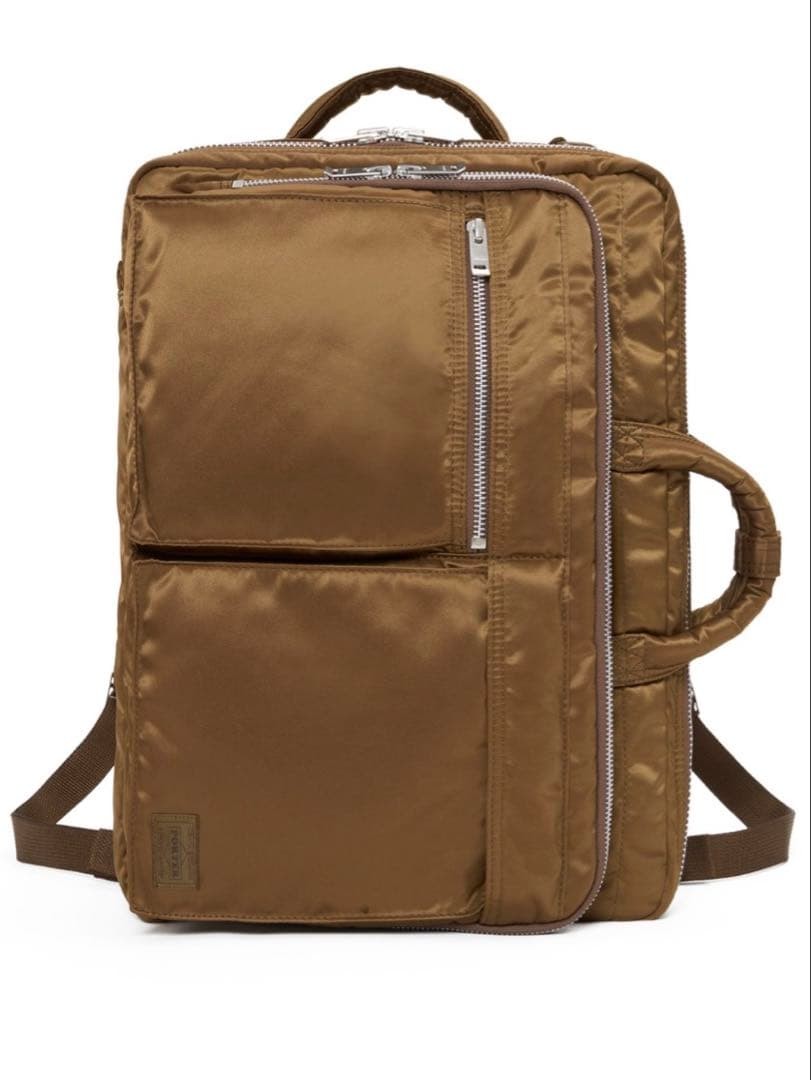 PORTER Tanker Coyote Recon Bag 2Way Backpack Briefcase 90th Yoshida Japan