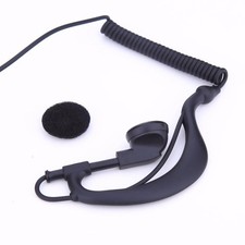 1Pcs 2 PIN 1 Meter Ear Hook Walkie Talkie Earbud Interphone Earphone