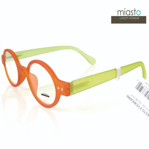 MIASTO ""CIAO ITALY"" KLEINE RETRO RUNDE OAVL BOHO LESER LESBRILLE SPEZIFIKATIONEN - Bild 2 von 58