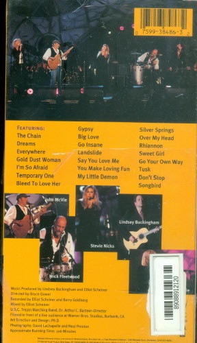 Fleetwood Mac - The Dance (VHS, 1997) ~ WERKSEITIG VERSIEGELT - Bild 2 von 2