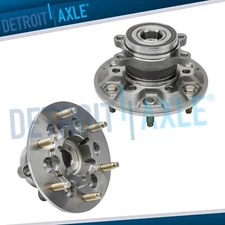 (2) Front Wheel Bearing & Hubs for 2009 - 2012 Chevy Colorado GMC Canyon 4WD ABS