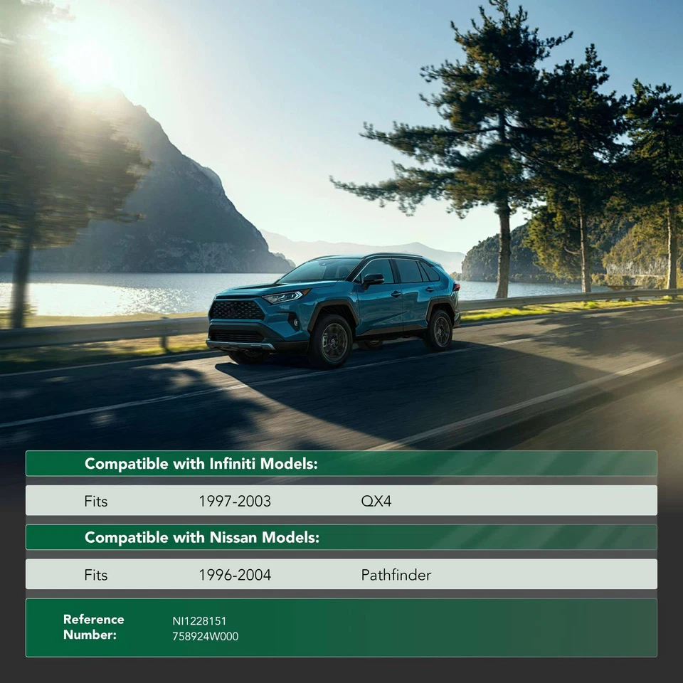 Protetor de respingo de motor inferior para Nissan Pathfinder 1996-2004 INFINITI QX4 97-03 - Imagem 2 de 4