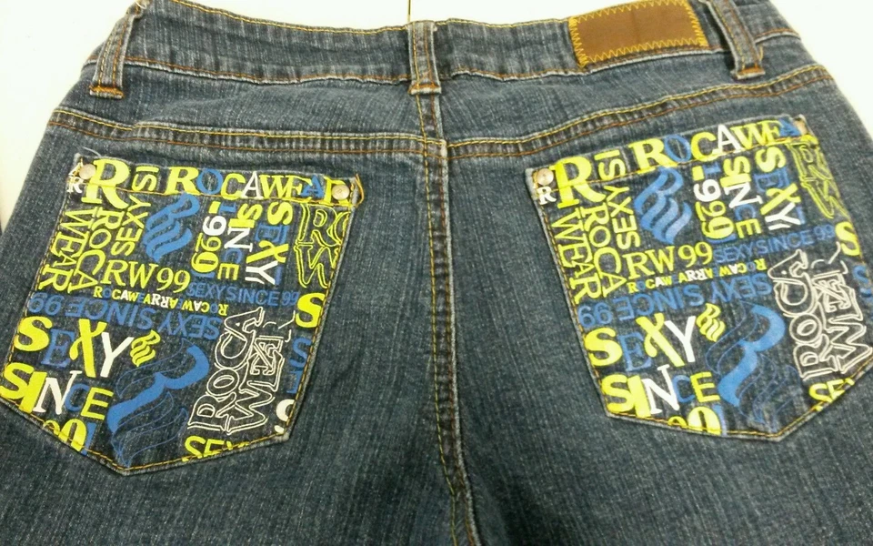 Jeans vaqueros elásticos ROCA WEAR talla 5 ¡Excelente!  RN# 111507 Foto 2 de 4