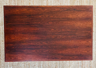 Antique Haug Snekkeri MCM Norwegian Rosewood Coffee Table by