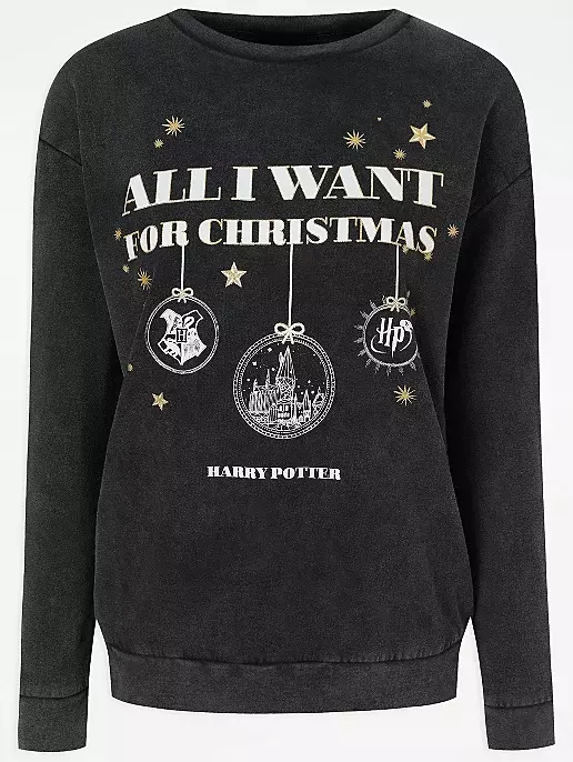 Women's harry potter christmas clearance jumper