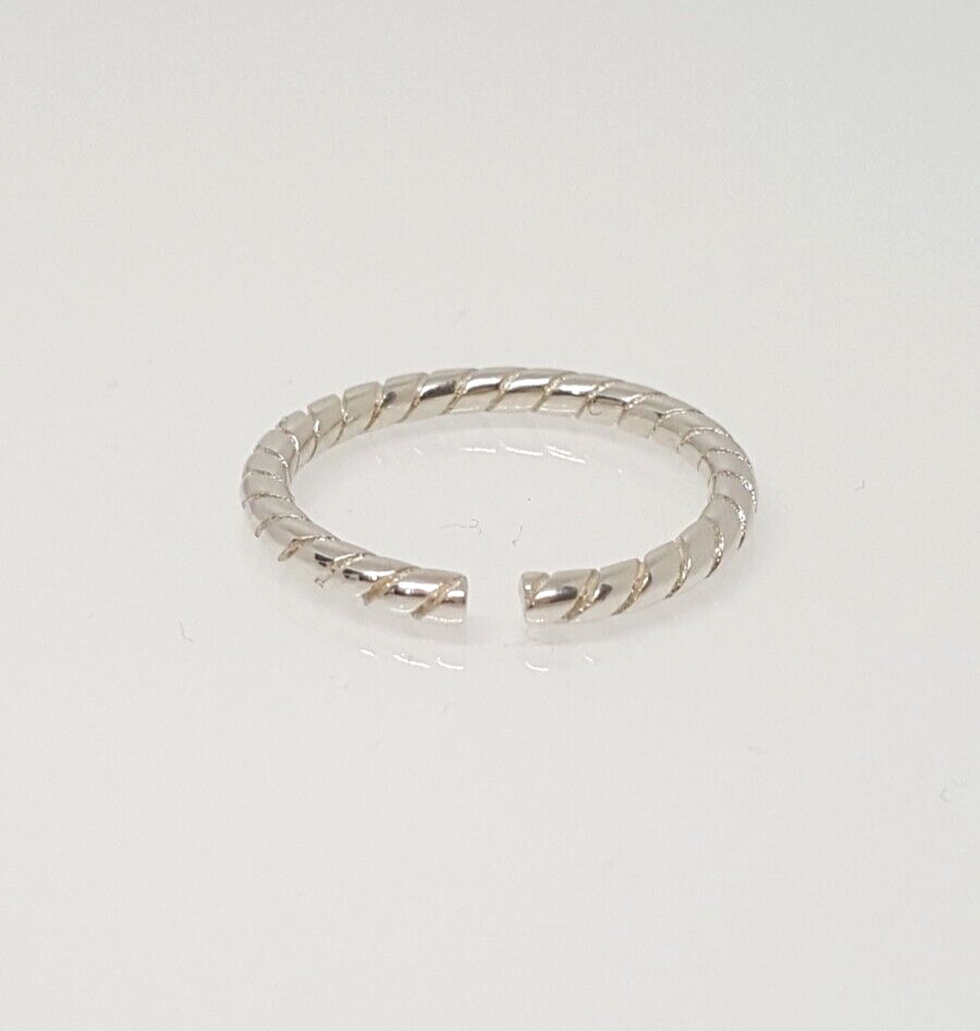 Fabulous Solid Patterned Band Ring 925 Silver Siz… - image 14