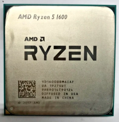 AMD Ryzen 5 1600 YD1600BBM6IAF - Six Core - 3,20 GHz - Sockel AM4 #1561 - Bild 1 von 2