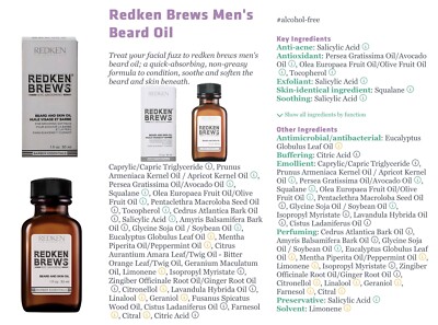 Hair Beard Oil Bottle Scented Anti-Acne For Men  Avocado Apricot Kernel Olea Oil