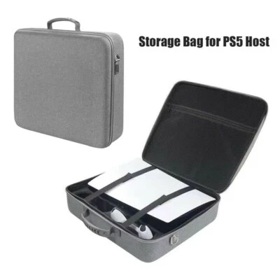 Travel Storage EVA Bag Portable Carrying Case for Playstation 5 PS5 Game Host