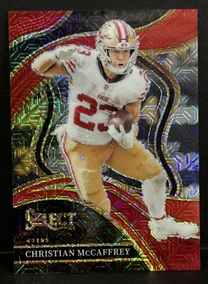 2023 Panini Select Football 49ers Christian McCaffrey Club Level